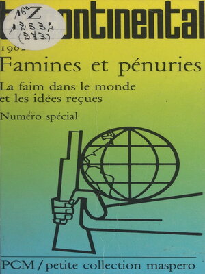 cover image of Famines et pénuries